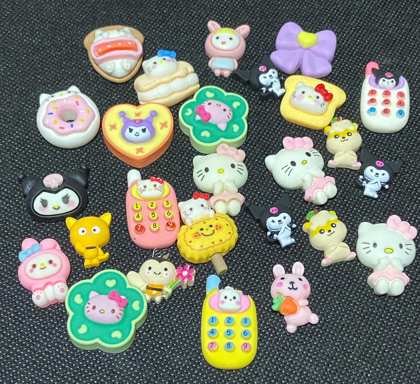Hello Kitty Kawaii Style Nail/Scrapbooking Charms