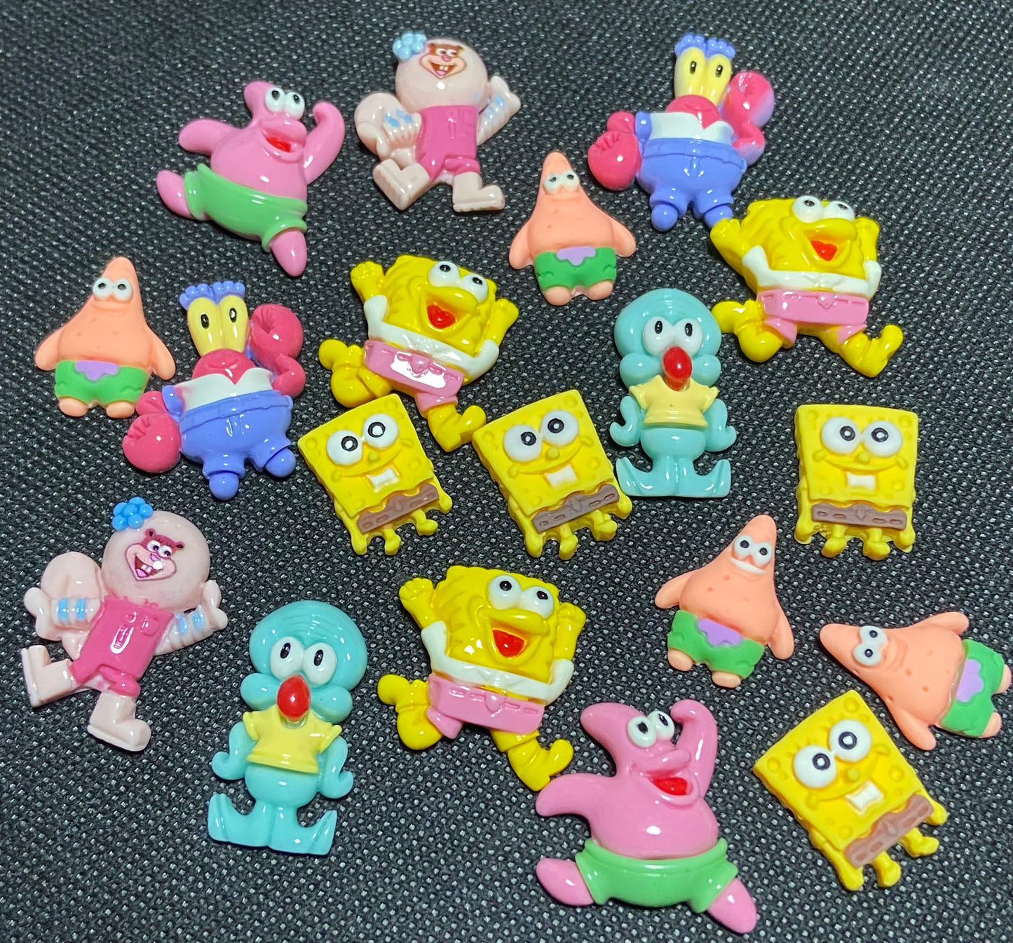 SpongeBob Kawaii Style Nail/Scrapbooking Charms
