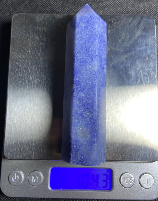 Blue Aventurine tower, 104.3g