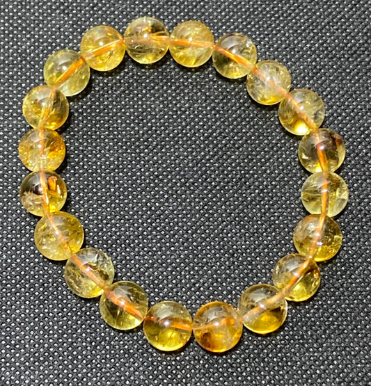 8mm Citrine Bracelet, high quality $10