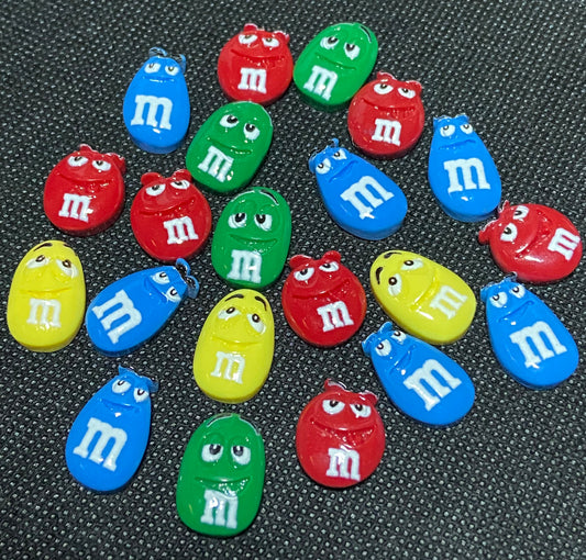 M&M’s Kawaii Style Nail/Scrapbooking Charms