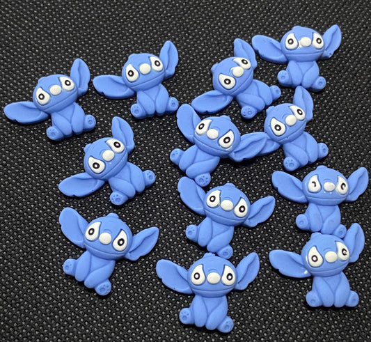 Stich Lilo Stich Kawaii Style Nail/Scrapbooking Charms