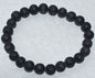 6MM LAVE STONE BRACELET
